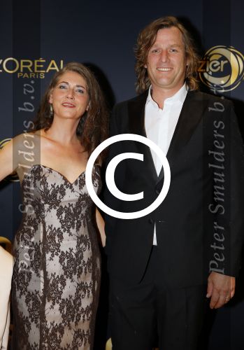 Amsterdam 15 oktober 2015
Uitreiking van de 50e televizierring in carre. Arjan Postma met vrouw