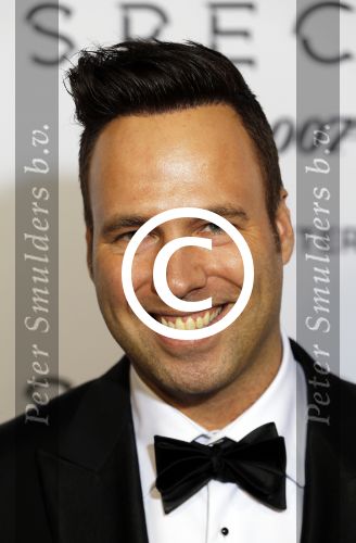Amsterdam 28 oktober 2015
Premiere James Bond spectre in Tuschinski. Barry Phaff met vriend