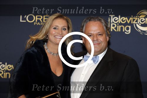 Amsterdam 15 oktober 2015
Uitreiking van de 50e televizierring in carre. Bas van Werven met vrouw
