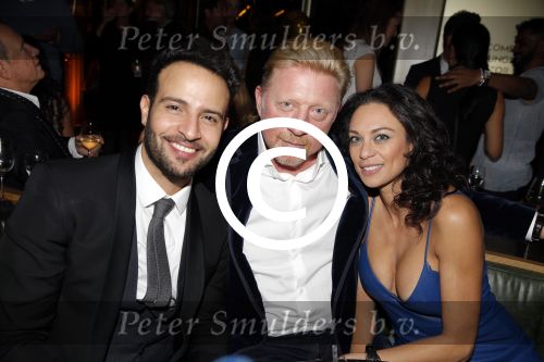 Amsterdam 22 oktober 2015
Opening W hotel in Amsterdam. Boris Becker met zijn vrouw Lilly Becker