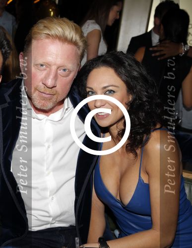 Amsterdam 22 oktober 2015
Opening W hotel in Amsterdam. Boris Becker met zijn vrouw Lilly Becker
