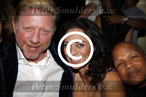 Amsterdam 22 oktober 2015
Opening W hotel in Amsterdam. Boris Becker met zijn vrouw Lilly Becker