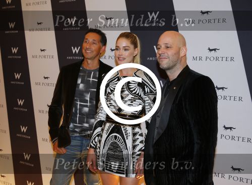 Amsterdam 22 oktober 2015
Opening W hotel in Amsterdam. Doutzen Kroes met directie