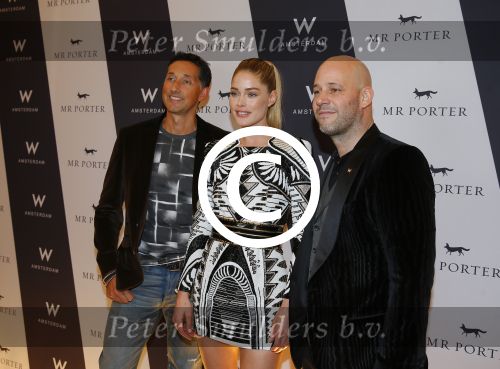Amsterdam 22 oktober 2015
Opening W hotel in Amsterdam. Doutzen Kroes met directie