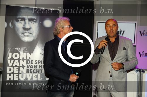 Amsterdam 16 oktober 2015 
Boekpresentatie John v d Heuvel bij de telegraaf. Eef Bos oud hoofdredacteur Telegraaf