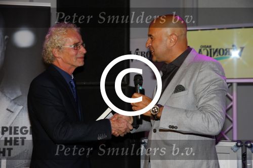 Amsterdam 16 oktober 2015 
Boekpresentatie John v d Heuvel bij de telegraaf. Eef Bos oud hoofdredacteur Telegraaf