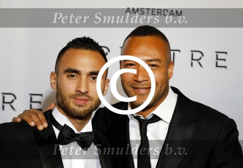 Amsterdam 28 oktober 2015
Premiere James Bond spectre in Tuschinski.
Everon Jackson Hoooi met vriend