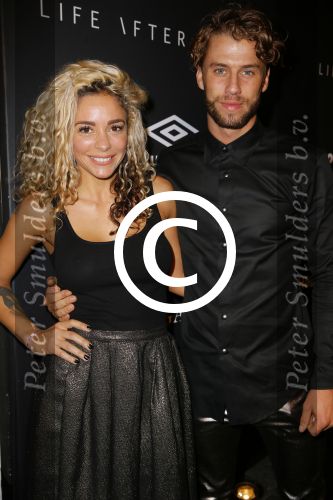 Amsterdam 9 n ovember 2015
Life after football LAF gala in het INK hotel.
Fajah Lourens met vriend en nieuwe tatoo