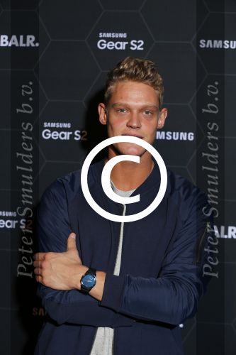 Amsterdam 29 oktober 2015 
Presentatie nieuwe samsung smart watch in samenwerking met BALR. in the harbour club.
Ferry Doedens