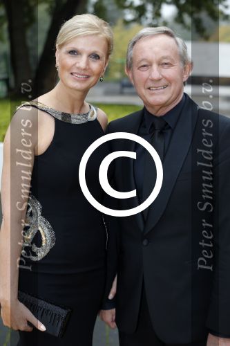 Hilversum 18 oktober 2015
Premiere nieuwe show in studio 21 Pandora. Frank Wentink met vrouw