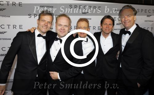 Amsterdam 28 oktober 2015
Premiere James Bond spectre in Tuschinski.
Frits Huffnagel met vrienden