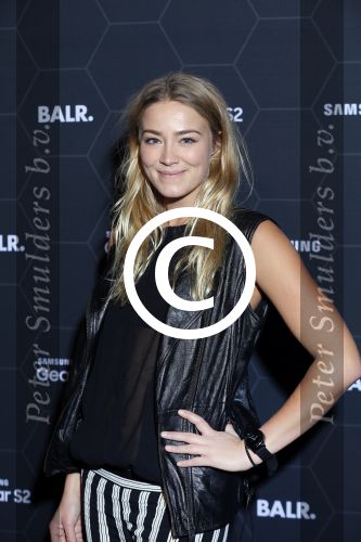 Amsterdam 29 oktober 2015 
Presentatie nieuwe samsung smart watch in samenwerking met BALR. in the harbour club.
Geraldine Kemper