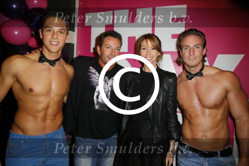 Amsterdam 4 november 2015
 Gerard Joling met PT en Phaedra Hoste bij presentatie gay issue