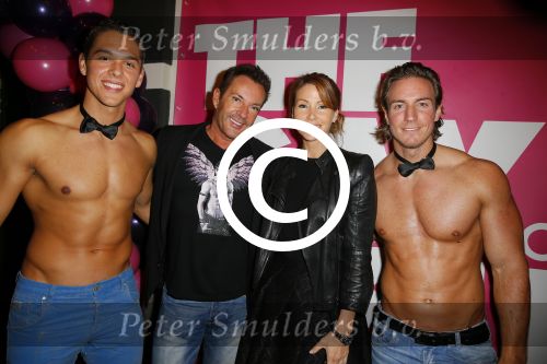 Amsterdam 4 november 2015
 Gerard Joling met PT en Phaedra Hoste bij presentatie gay issue
