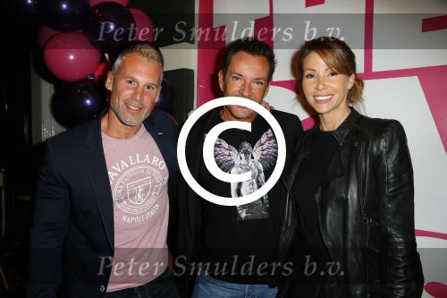 Amsterdam 4 november 2015
 Gerard Joling met PT en Phaedra Hoste bij presentatie gay issue