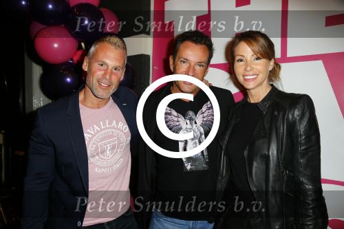Amsterdam 4 november 2015
 Gerard Joling met PT en Phaedra Hoste bij presentatie gay issue