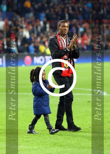 Eindhoven, 15 September 2015
CL 2015/2016
Eerste wedstrijd PSV-Manchester United, eindstand 2-1
Onder de rust werd er afscheid genomen van Giorginio Wijnaldum en zijn dochtertje