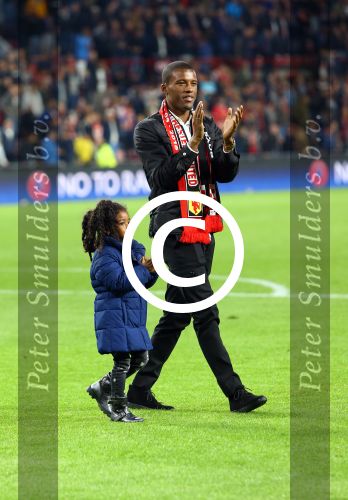 Eindhoven, 15 September 2015
CL 2015/2016
Eerste wedstrijd PSV-Manchester United, eindstand 2-1
Onder de rust werd er afscheid genomen van Giorginio Wijnaldum en zijn dochtertje