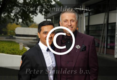 Hilversum 18 oktober 2015
Premiere nieuwe show in studio 21 Pandora. Gordon met ex vriend Patrick