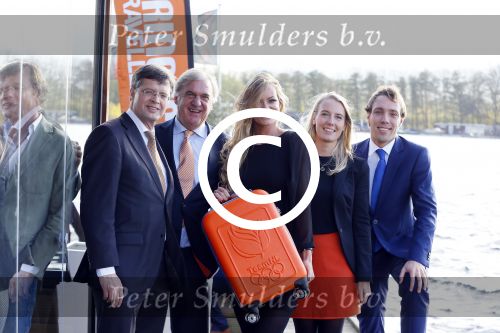 Amsterdam 12 november 2015
Presentatie koffers van de NOC NSF van princess voor Rio 2016 bij restaurant het Bosch.
Jan  Peter Balkenende, Andre Bolhuis, Inge de Bruijn, Florentine en Tim Ouborg