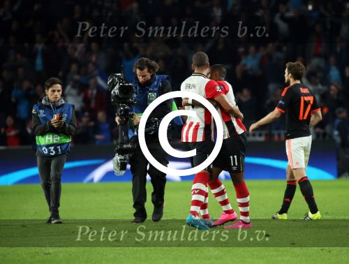 Eindhoven, 15 September 2015
CL 2015/2016
Eerste wedstrijd PSV-Manchester United, eindstand 2-1
Ivo Borkus