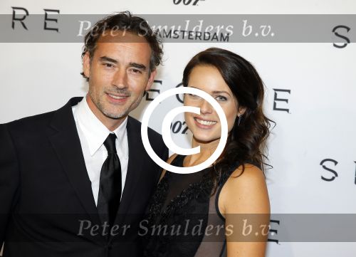Amsterdam 28 oktober 2015
Premiere James Bond spectre in Tuschinski.
Jeroen Nieuwenhuize met vriendin