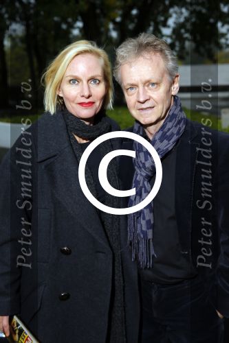 Hilversum 18 oktober 2015
Premiere nieuwe show in studio 21 Pandora. Jochem Fluitsma met vrouw