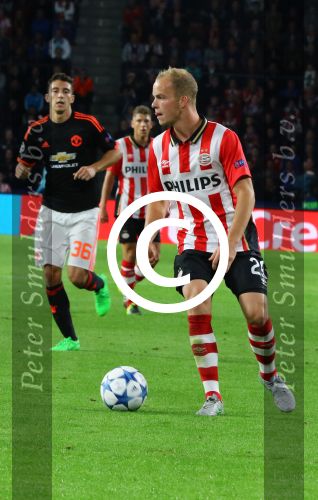Eindhoven, 15 September 2015
CL 2015/2016
Eerste wedstrijd PSV-Manchester United, eindstand 2-1
Jorrit Hendrix