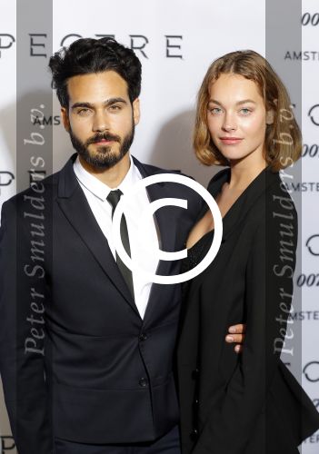 Amsterdam 28 oktober 2015
Premiere James Bond spectre in Tuschinski.
Kay Nambiar met vriendin