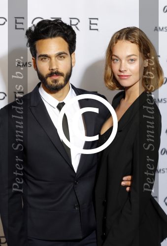 Amsterdam 28 oktober 2015
Premiere James Bond spectre in Tuschinski.
Kay Nambiar met vriendin