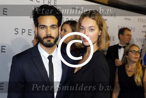 Amsterdam 28 oktober 2015
Premiere James Bond spectre in Tuschinski.
Kay Nambiar met vriendin