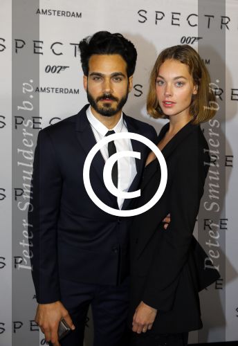 Amsterdam 28 oktober 2015
Premiere James Bond spectre in Tuschinski.
Kay Nambiar met vriendin