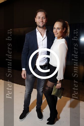 Amsterdam 22 oktober 2015
Opening W hotel in Amsterdam. Kimberley Klaver met man Bas Schothorst