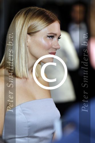 Amsterdam 28 oktober 2015
Premiere James Bond spectre in Tuschinski.
Bond girl Lea Seydoux en Dave Bautiste
