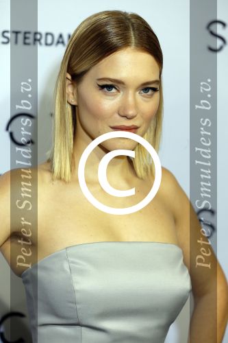 Amsterdam 28 oktober 2015
Premiere James Bond spectre in Tuschinski.
Bond girl Lea Seydoux en Dave Bautiste