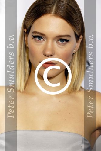 Amsterdam 28 oktober 2015
Premiere James Bond spectre in Tuschinski.
Bond girl Lea Seydoux en Dave Bautiste