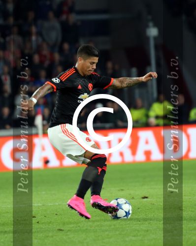 Eindhoven, 15 September 2015
CL 2015/2016
Eerste wedstrijd PSV-Manchester United, eindstand 2-1
Marcos Rojo
