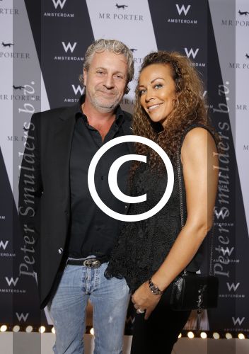 Amsterdam 22 oktober 2015
Opening W hotel in Amsterdam. Mark Teurlings met zijn vrouw Yvette