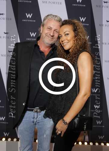 Amsterdam 22 oktober 2015
Opening W hotel in Amsterdam. Mark Teurlings met zijn vrouw Yvette