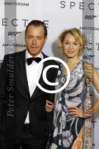 Amsterdam 28 oktober 2015
Premiere James Bond spectre in Tuschinski. Mark v Eeuwen met (een) vriendin