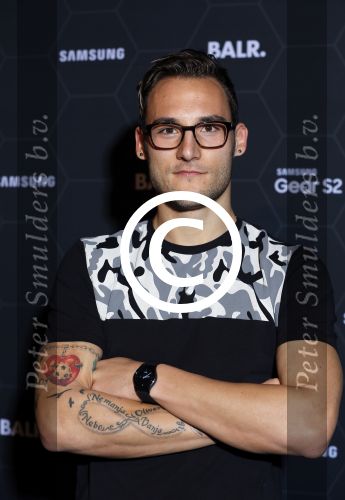 Amsterdam 29 oktober 2015 
Presentatie nieuwe samsung smart watch in samenwerking met BALR. in the harbour club.
Nemanja Gudelj