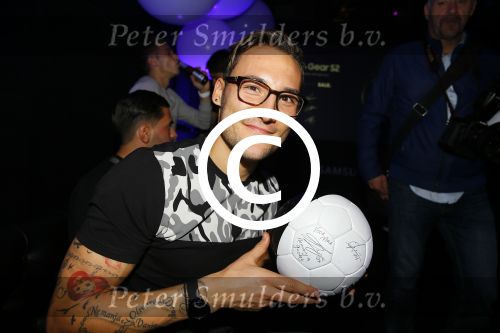 Amsterdam 29 oktober 2015 
Presentatie nieuwe samsung smart watch in samenwerking met BALR. in the harbour club.
Nemanja Gudelj