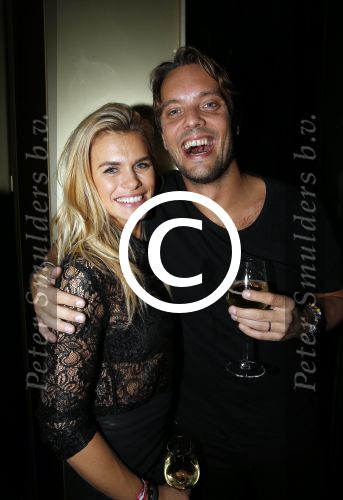 Amsterdam 22 oktober 2015
Opening W hotel in Amsterdam. Nicolette v dam met man Bas Smit