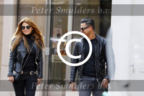 Amsterdam 13 september 2015
Olcay Gulsen met haar verloofde Frans op de pc hooftstraat op scooters
