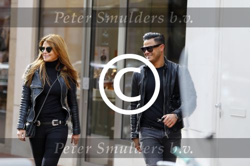 Amsterdam 13 september 2015
Olcay Gulsen met haar verloofde Frans op de pc hooftstraat op scooters