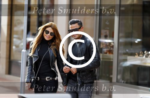 Amsterdam 13 september 2015
Olcay Gulsen met haar verloofde Frans op de pc hooftstraat op scooters