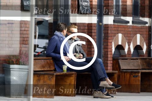 Amsterdam 30 oktober 2015
Prins Bernhard jr op terras.