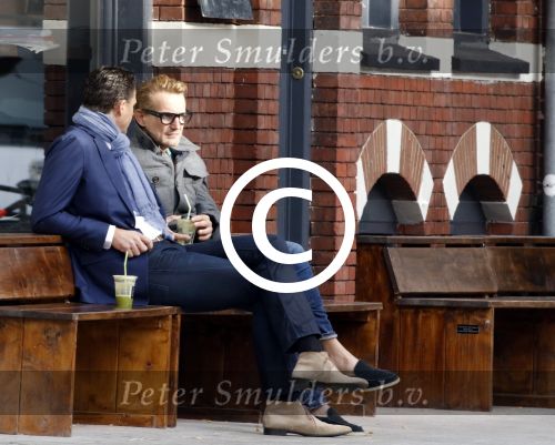 Amsterdam 30 oktober 2015
Prins Bernhard jr op terras.