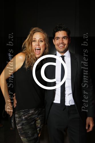 Amsterdam 22 oktober 2015
Opening W hotel in Amsterdam. Regina Romeijn met man/vriend