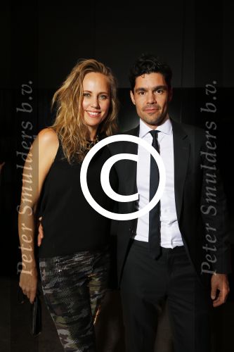 Amsterdam 22 oktober 2015
Opening W hotel in Amsterdam. Regina Romeijn met man/vriend